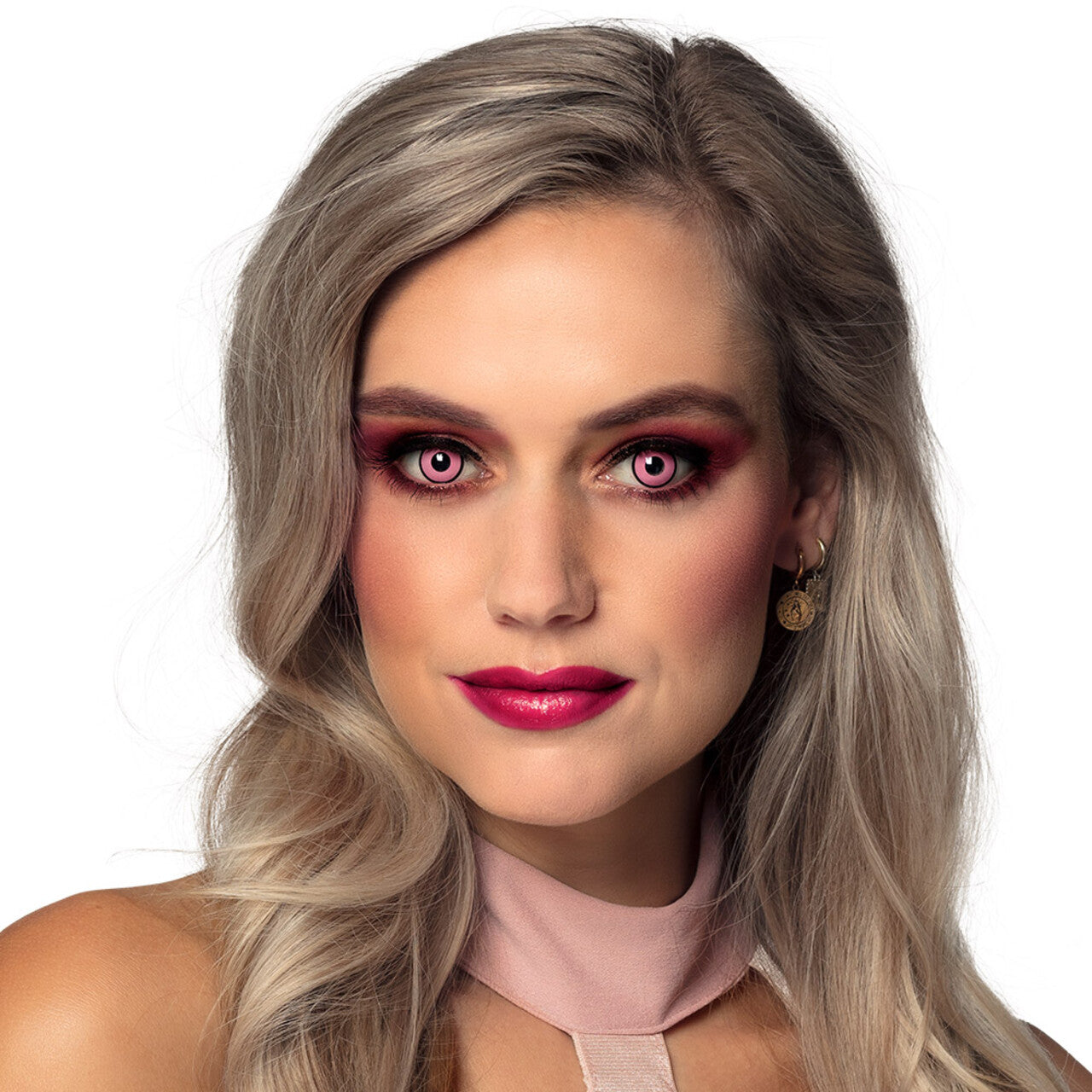 Op deze afbeelding zie je een Accessoires, van het merk Boland. Weeklenzen Femme Fatale Pink