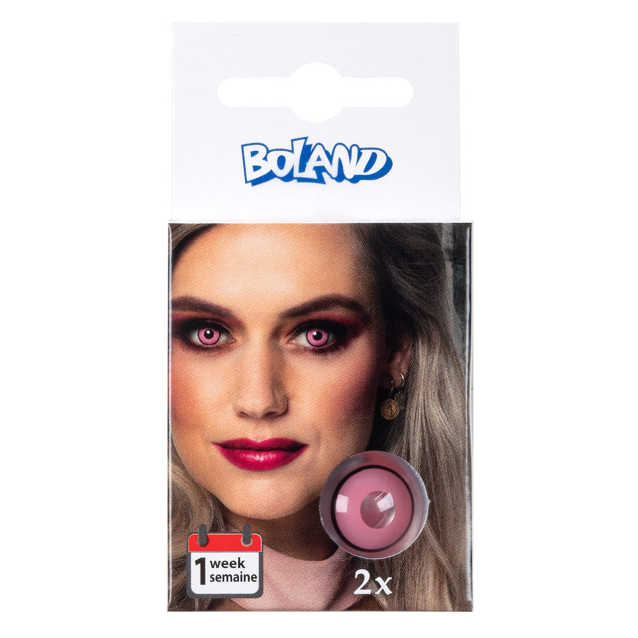 Op deze afbeelding zie je een Accessoires, van het merk Boland. Weeklenzen Femme Fatale Pink