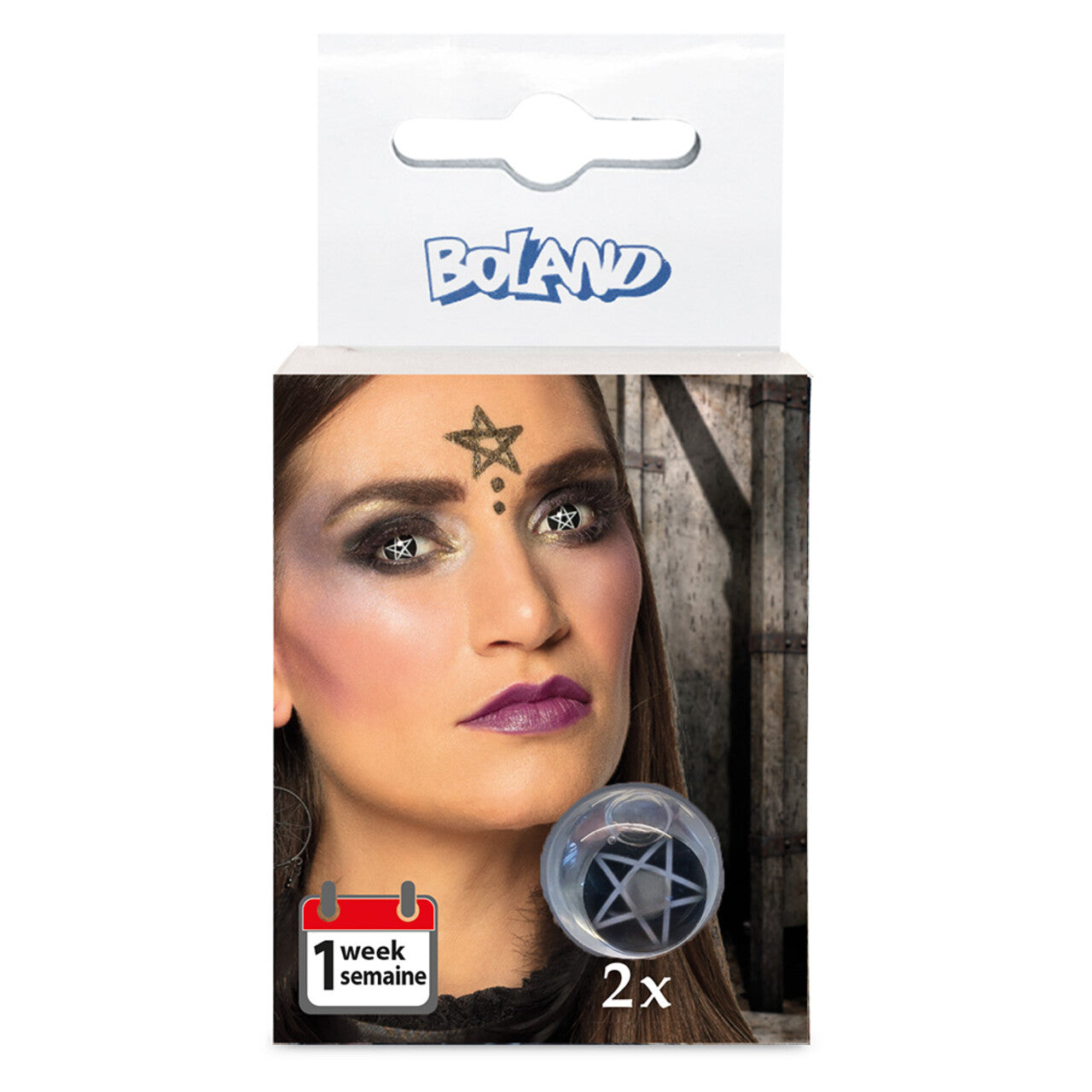 Op deze afbeelding zie je een Accessoires, van het merk Boland. Weeklenzen Spiritual Pentagram