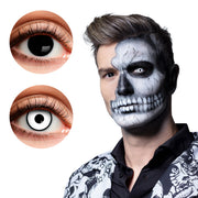Op deze afbeelding zie je een Accessoires, van het merk Boland. Duolenzen Skullface
