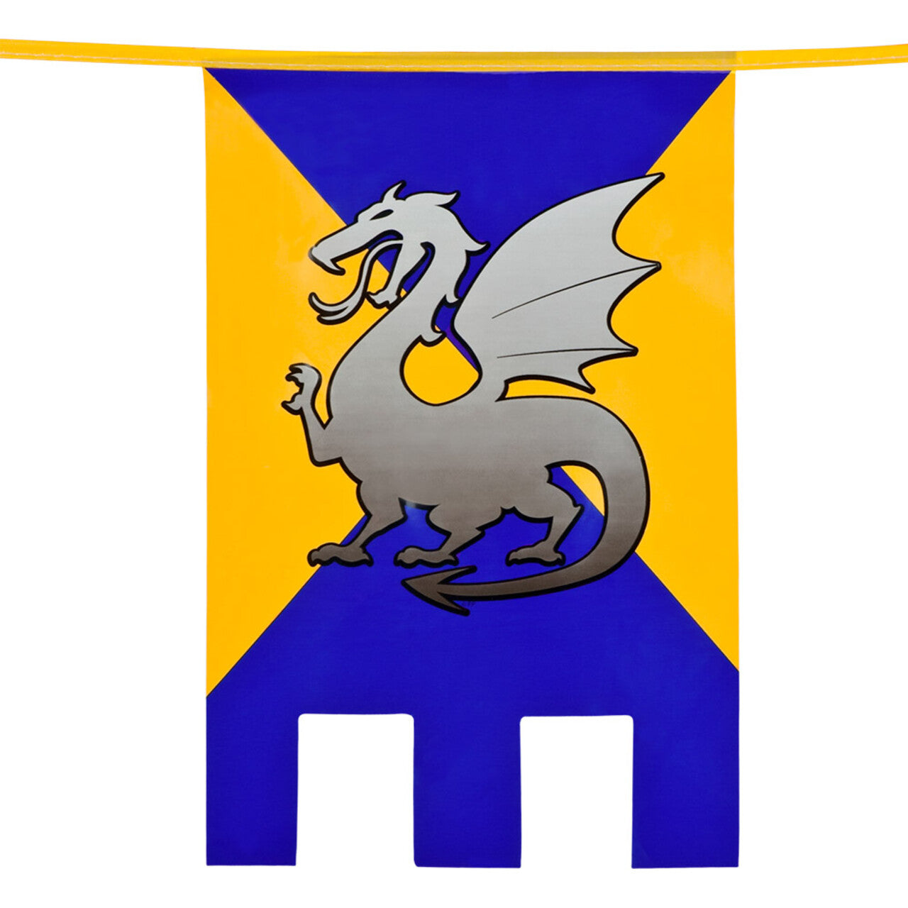 Op deze afbeelding zie je een Decoratie, van het merk Boland. Vlaggenlijn Ridders En Draken