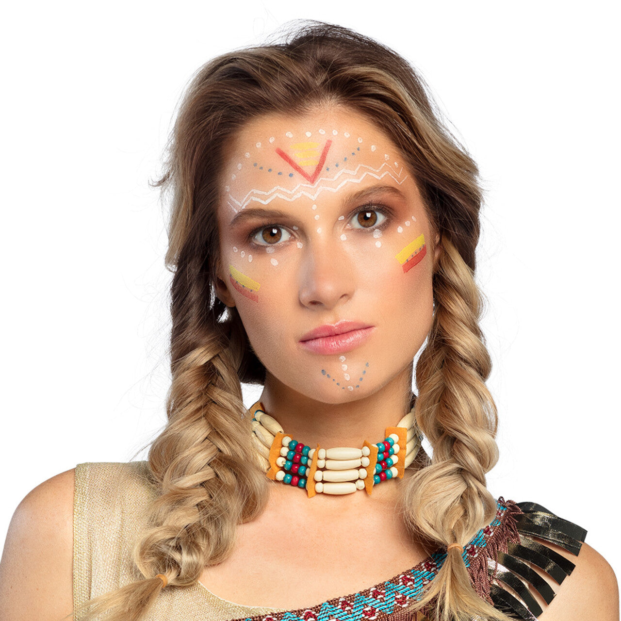 Op deze afbeelding zie je een Accessoires, van het merk Boland. Choker Ketting Indiaan Dyami