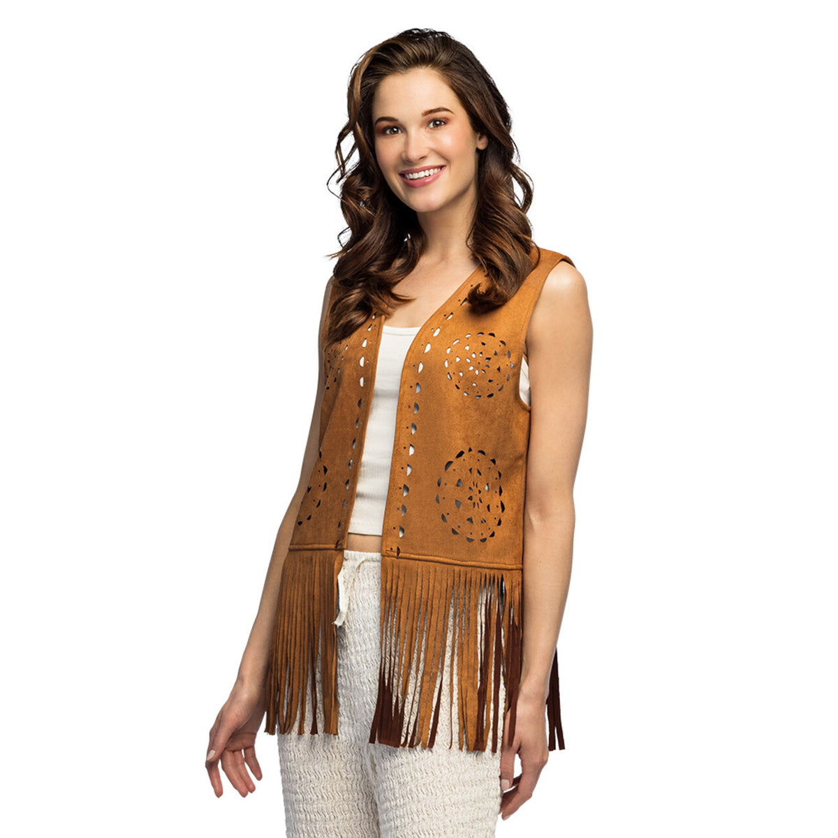 Op deze afbeelding zie je een Kostuums, van het merk Boland. Gilet Willow (M / L) Vrouw