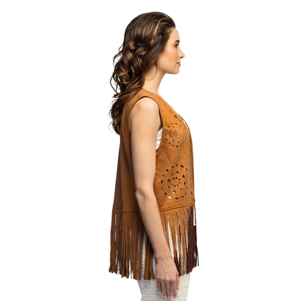 Op deze afbeelding zie je een Kostuums, van het merk Boland. Gilet Willow (M / L) Vrouw