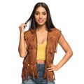 Boho-Fransenweste Damen