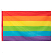 Op deze afbeelding zie je een Decoratie, van het merk Boland. Vlag Regenboog Pride Stripes