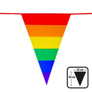 Op deze afbeelding zie je een Decoratie, van het merk Boland. Vlaggenlijn Regenboog Feest
