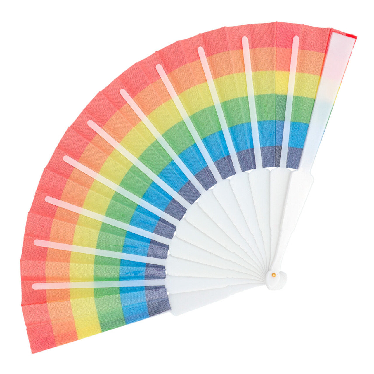Op deze afbeelding zie je een Decoratie, van het merk Boland. Rainbow Pride Set Van 6 Waaiers