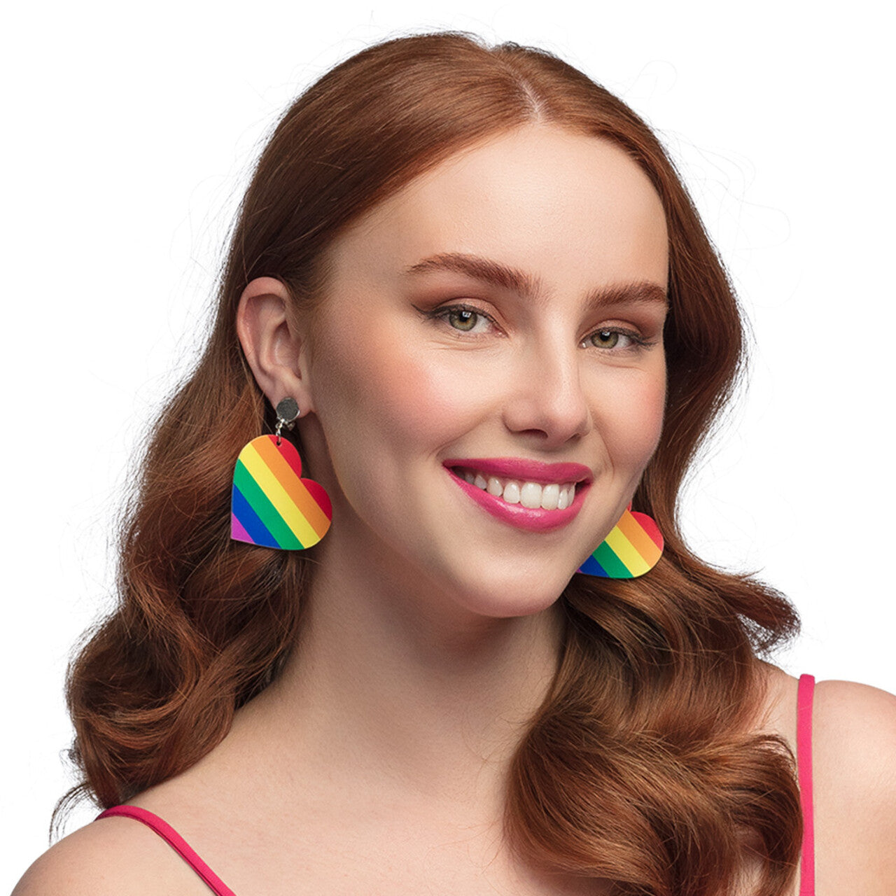 Op deze afbeelding zie je een Accessoires, van het merk Boland. Hart Vol Kleur Oorbellen