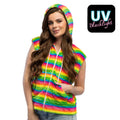 Must Have Bodywarmer Fluffy Regenboog Unisex