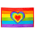 Vlag Pride Regenboog Hart