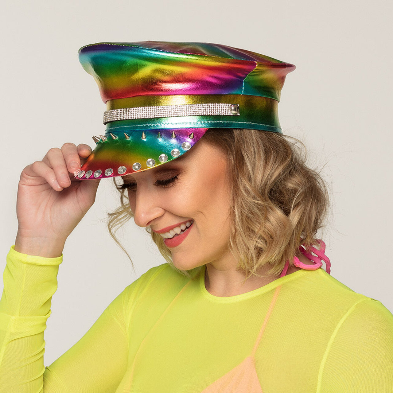 Op deze afbeelding zie je een Accessoires, van het merk Boland. Pet Rainbow Biker Rock