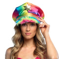 Regenbogen Flauschiger Sheriff Hut
