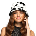 Pluchen Bucket Hat Koe