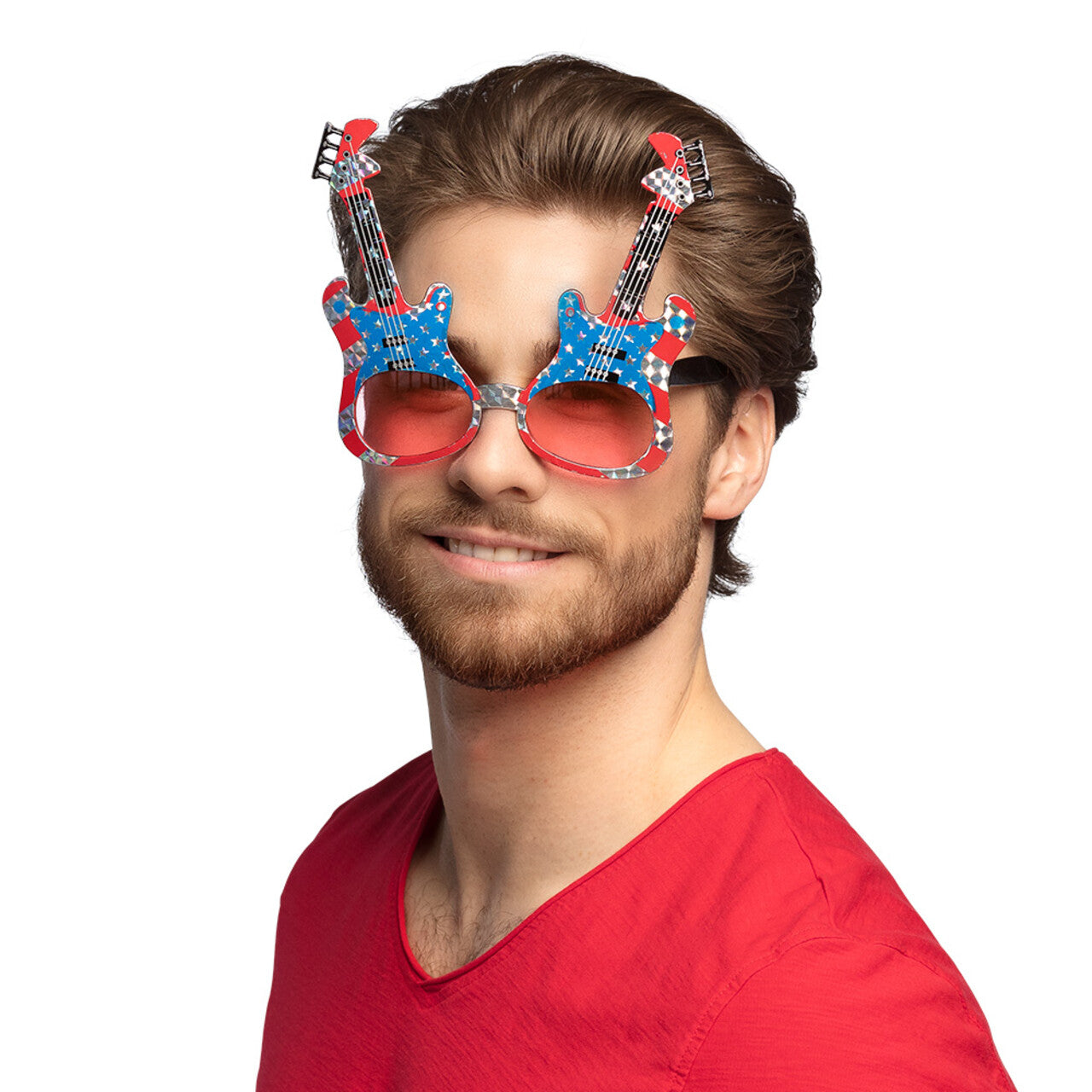 Op deze afbeelding zie je een Accessoires, van het merk Boland. USA Rock Gitaar Bril