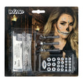 Kit De Maquillage Crâne Élégant Diamanté