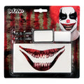 Schmink Kit Terrible Clown Met Sticker Tattoo