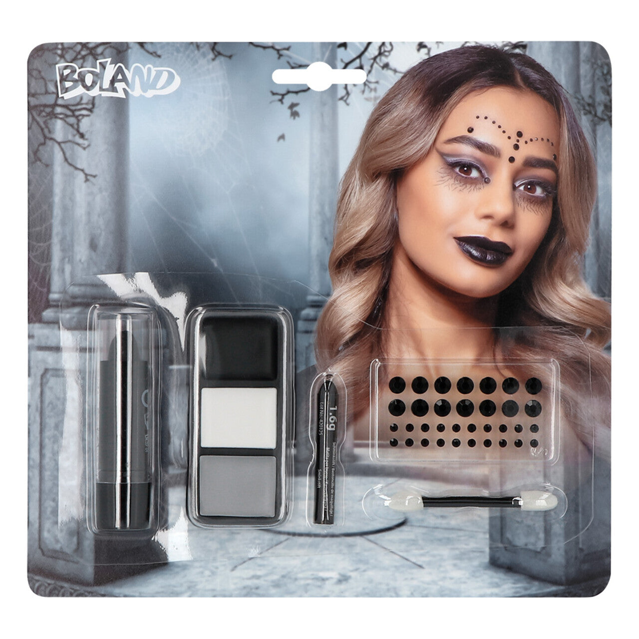 Op deze afbeelding zie je een Accessoires, van het merk Boland. Make-Up Kit Gothic Witchcraft