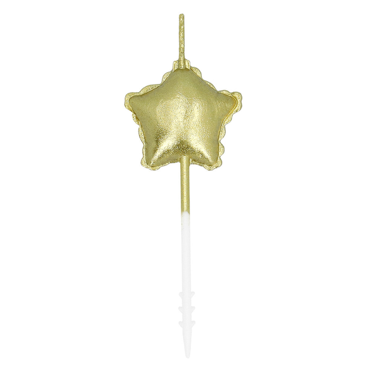 Op deze afbeelding zie je een Decoratie, van het merk Boland. Taartdecoratie Party Time Goud Wit Zwart