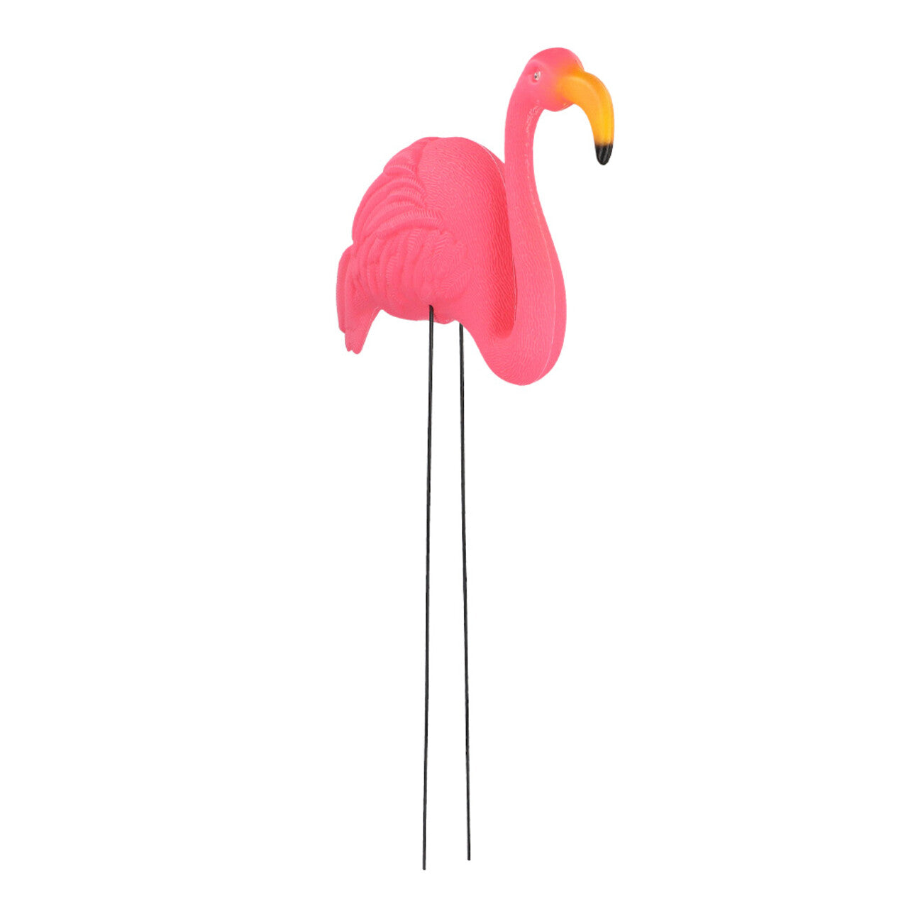 Op deze afbeelding zie je een Decoratie, van het merk Boland. Set 2 Tuindecoraties Flamingo