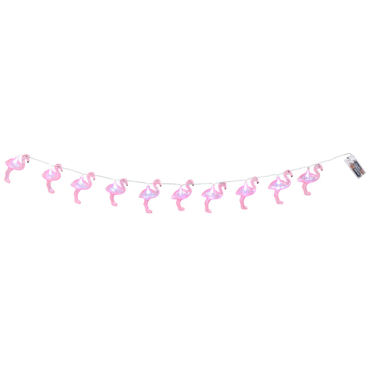 Op deze afbeelding zie je een Decoratie, van het merk Boland. Led Lichtsnoer Flamingo Light