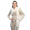 Boa Glamour Wit Met Goud