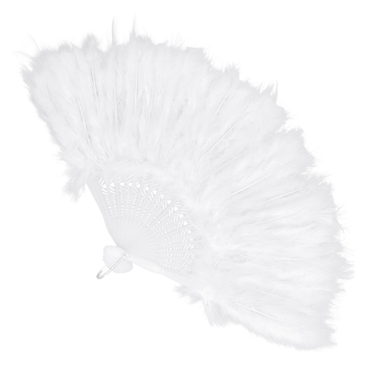 Op deze afbeelding zie je een Accessoires, van het merk Boland. Waaier Flapper Wit (23 Cm)