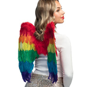 Op deze afbeelding zie je een Accessoires, van het merk Boland. Engelenvleugels Divine Regenboog