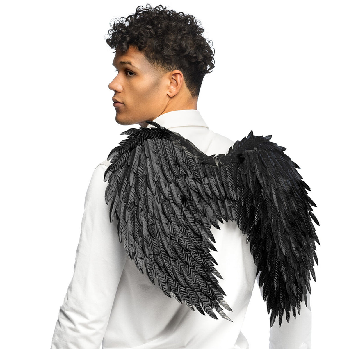 Op deze afbeelding zie je een Accessoires, van het merk Boland. Engelenvleugels Glam Zwart