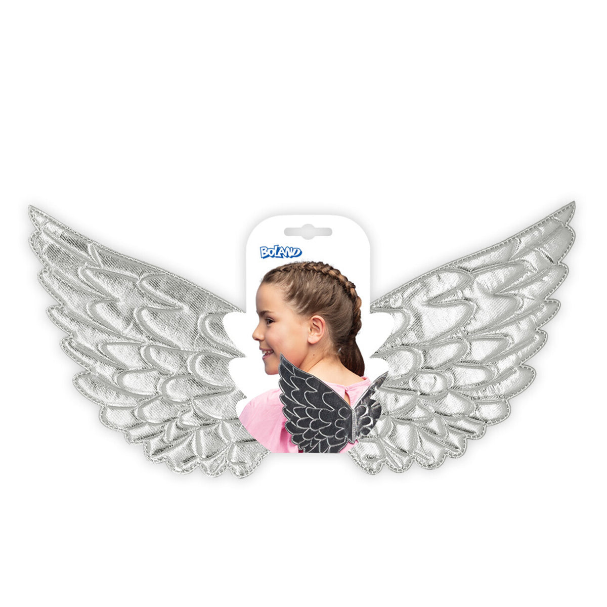 Op deze afbeelding zie je een Accessoires, van het merk Boland. Engelenvleugels Aurora Zilver