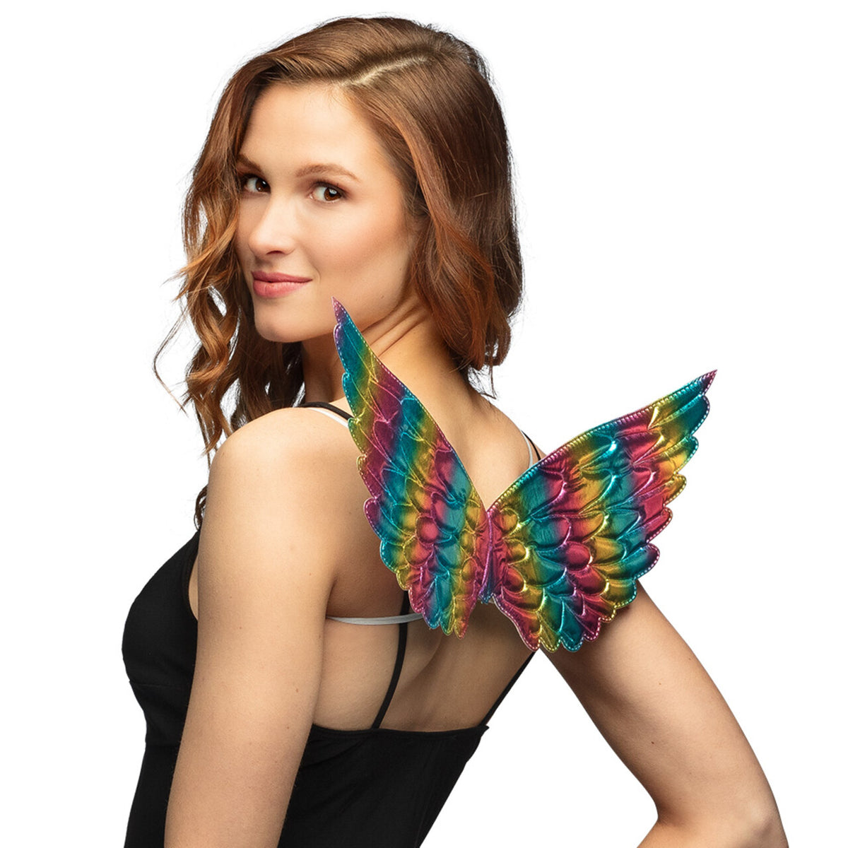 Op deze afbeelding zie je een Accessoires, van het merk Boland. Engelenvleugels Aurora Regenboog