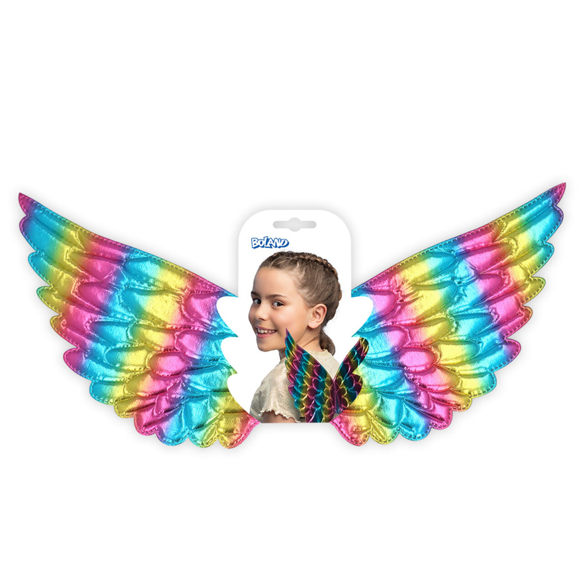 Op deze afbeelding zie je een Accessoires, van het merk Boland. Engelenvleugels Aurora Regenboog