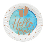 Op deze afbeelding zie je een Decoratie, van het merk Boland. Bordjes Hello Boy!