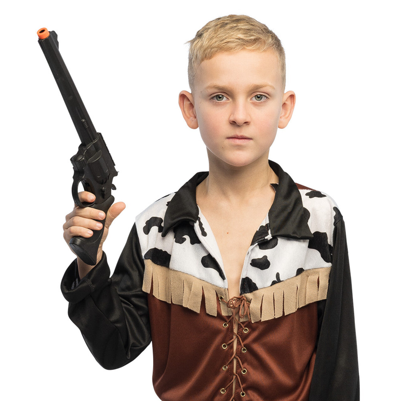 Op deze afbeelding zie je een Accessoires, van het merk Boland. Longshot Revolver Prop 35 Cm