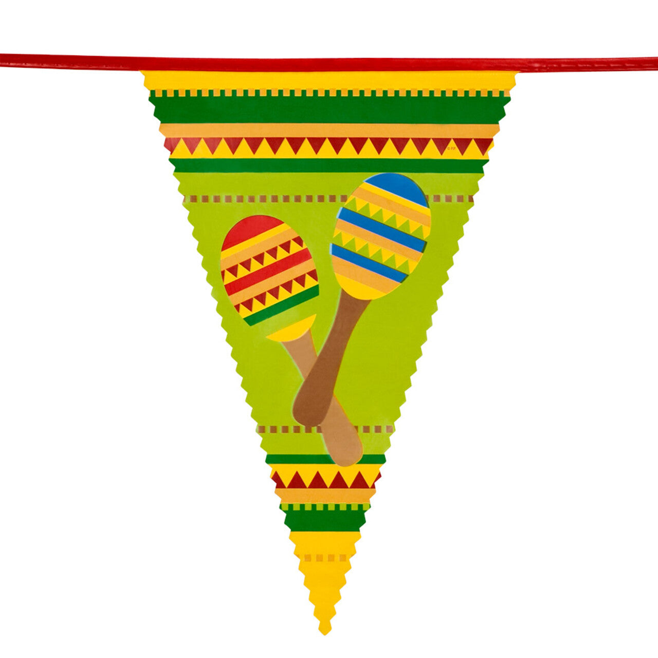 Op deze afbeelding zie je een Decoratie, van het merk Boland. Vlaggenlijn Mexico Hot Jalapeno Party