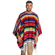 Op deze afbeelding zie je een Kostuums, van het merk Boland. Poncho Diego Man