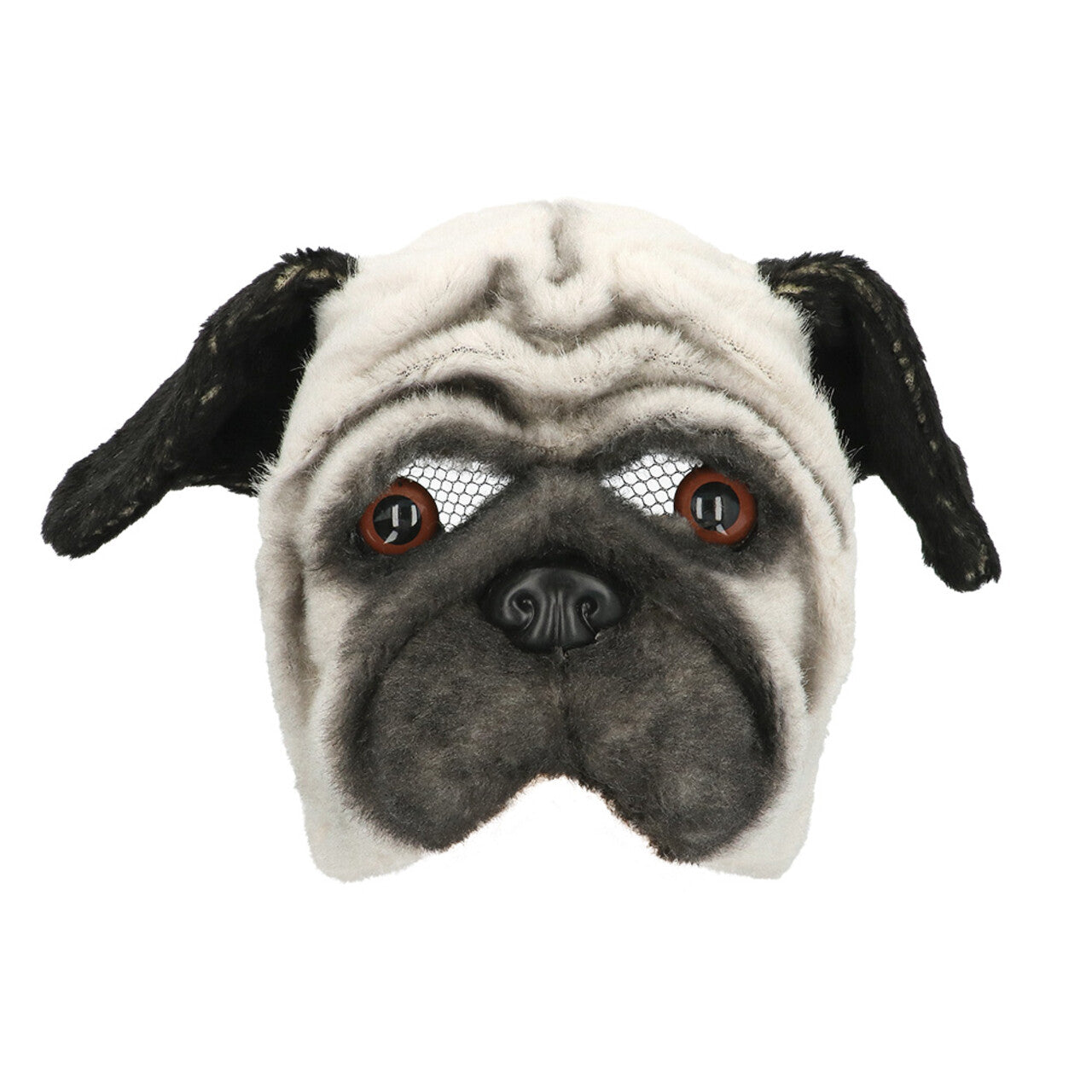 Op deze afbeelding zie je een Accessoires, van het merk Boland. Pluchen Masker Ugly As Pug