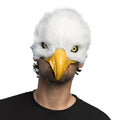 Pluchen Halfmasker White Bird