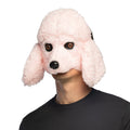 Pluchen Halfmasker Roze Zachte Poedel