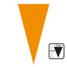 Papier Wimpelkette Orange