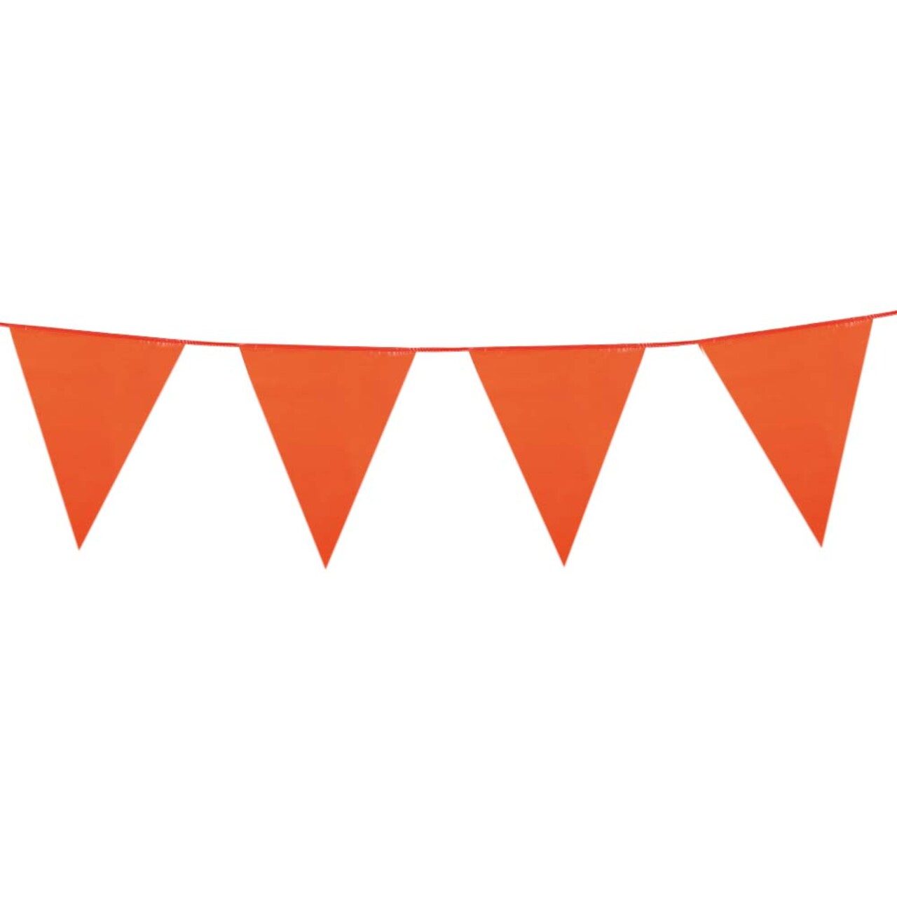 Op deze afbeelding zie je een Decoratie, van het merk Boland. Oranje Vlaggenlijn 10 Meter