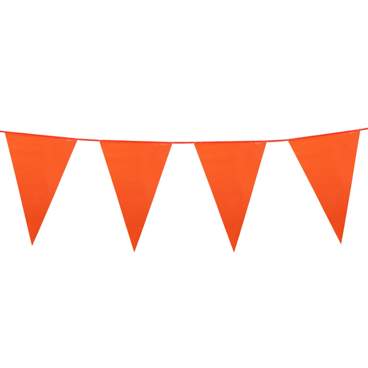 Op deze afbeelding zie je een Decoratie, van het merk Boland. Oranje Vlaggenlijn 25 Meter