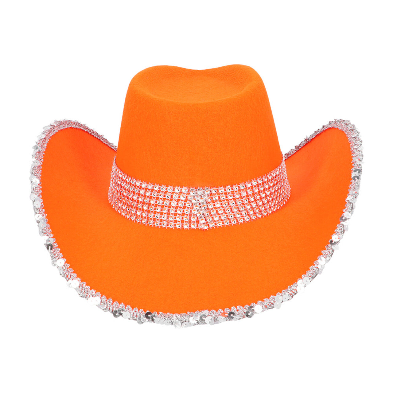Op deze afbeelding zie je een Accessoires, van het merk Boland. Cowboyhoed Spark Wild West Oranje