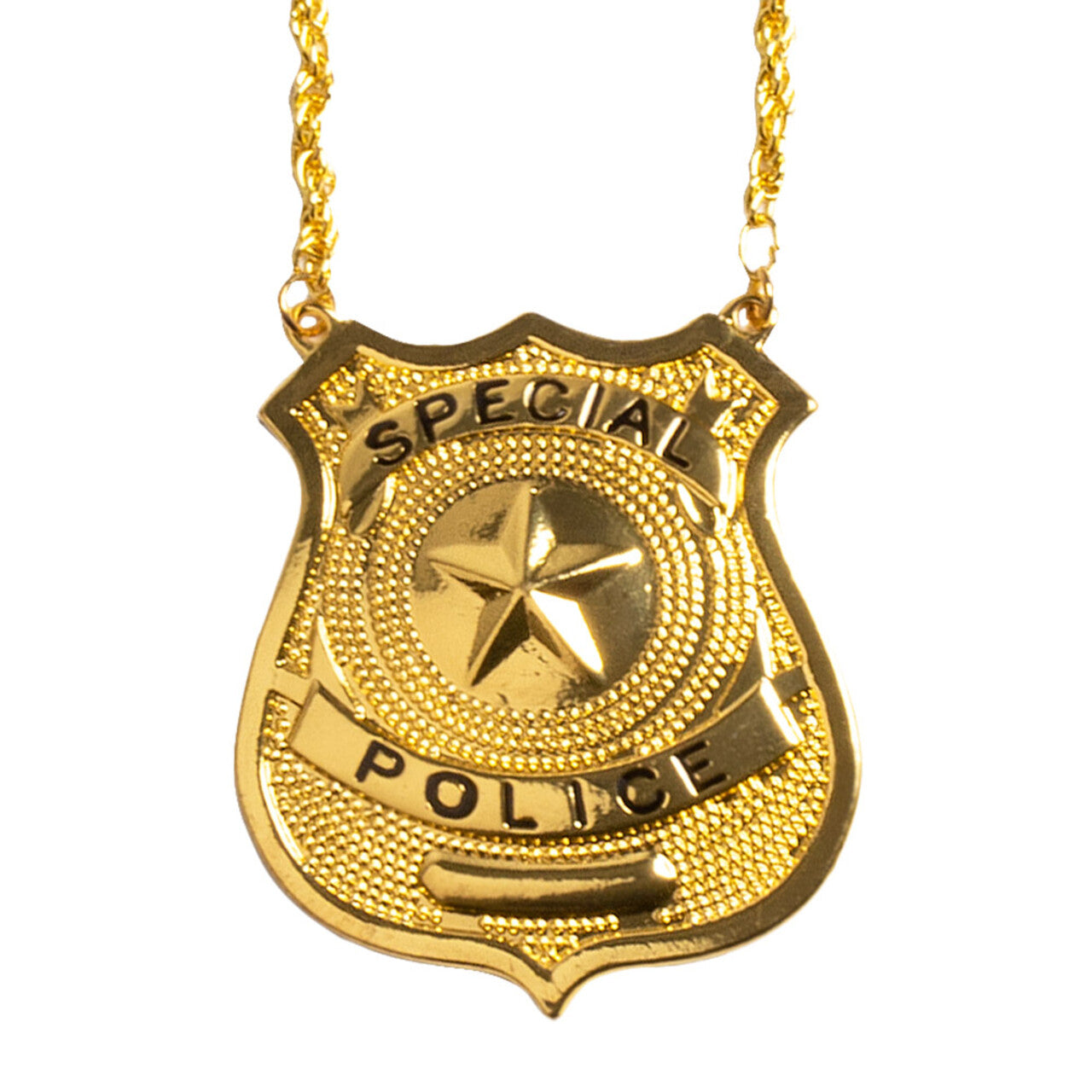 Op deze afbeelding zie je een Accessoires, van het merk Boland. Special Force Batch Ketting Goud