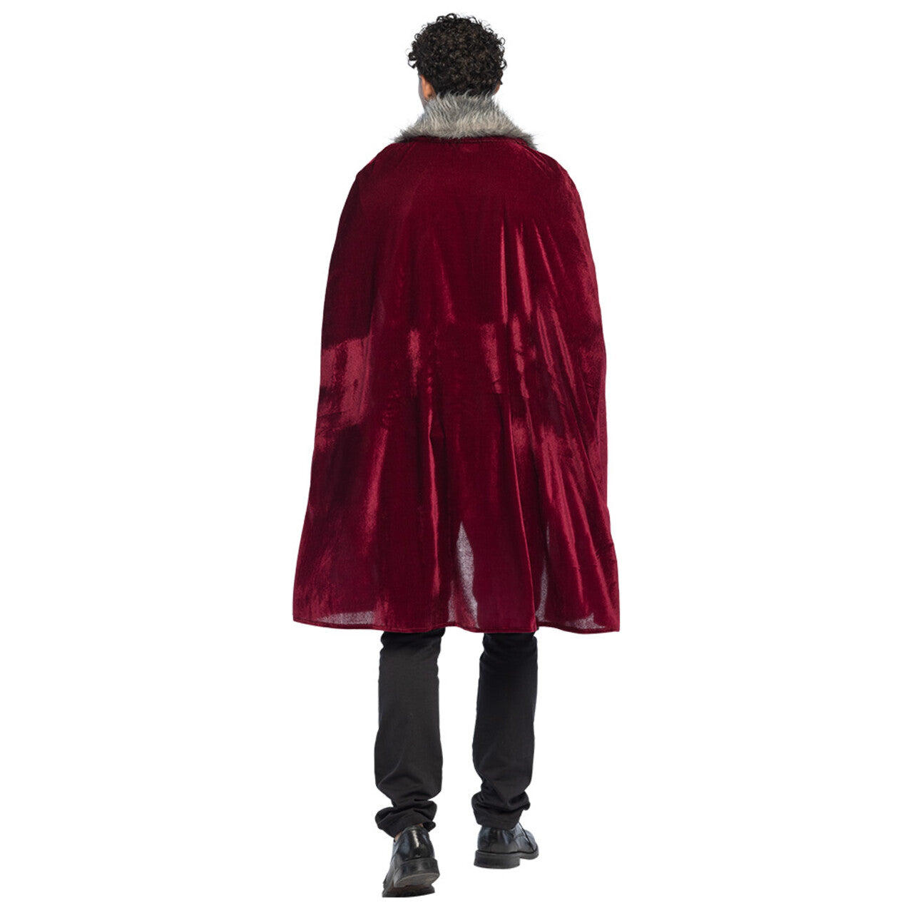 Op deze afbeelding zie je een Kostuums, van het merk Boland. Cape Crimson Bordeaux 113 Cm