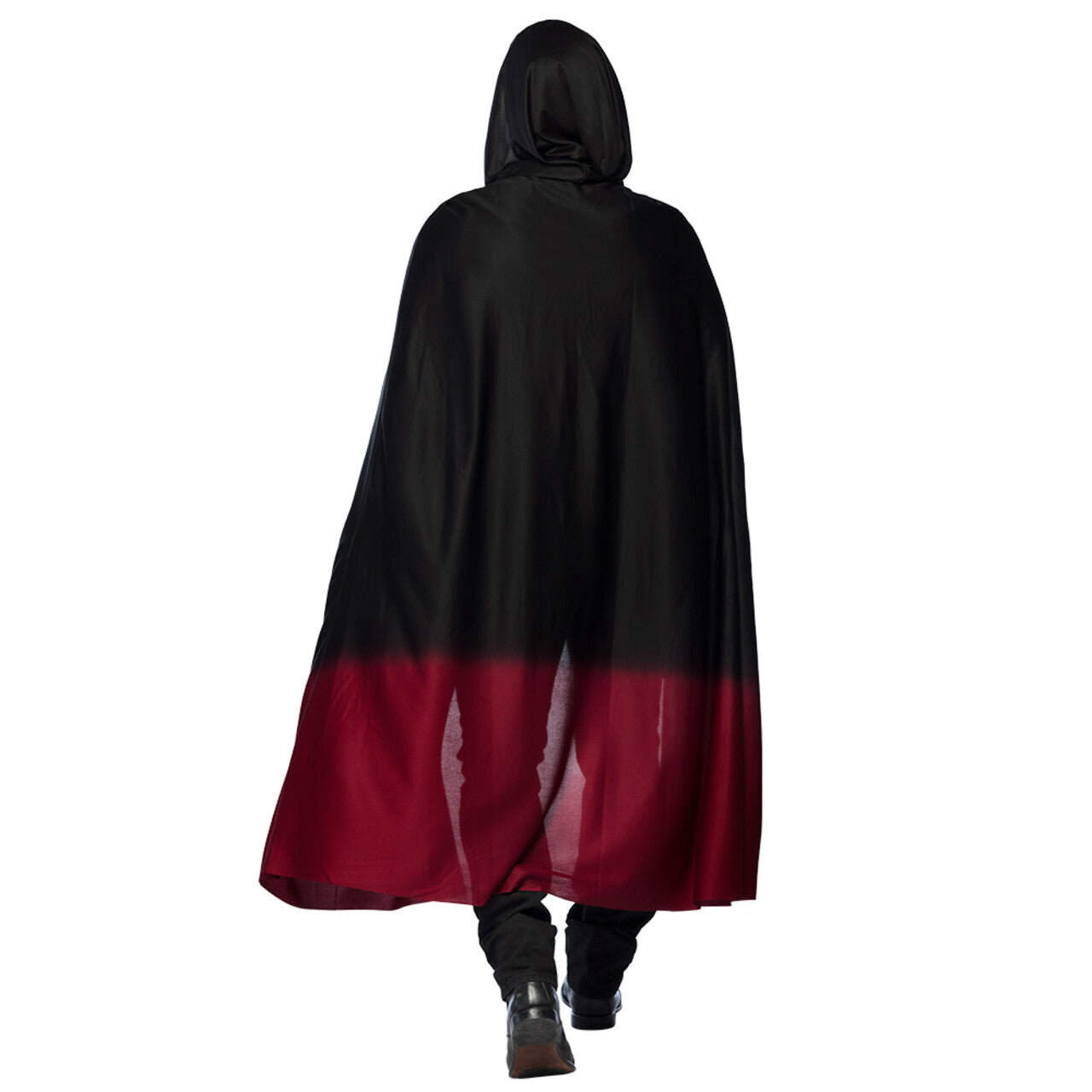 Op deze afbeelding zie je een Kostuums, van het merk Boland. Cape Fade Away Zwart Rood