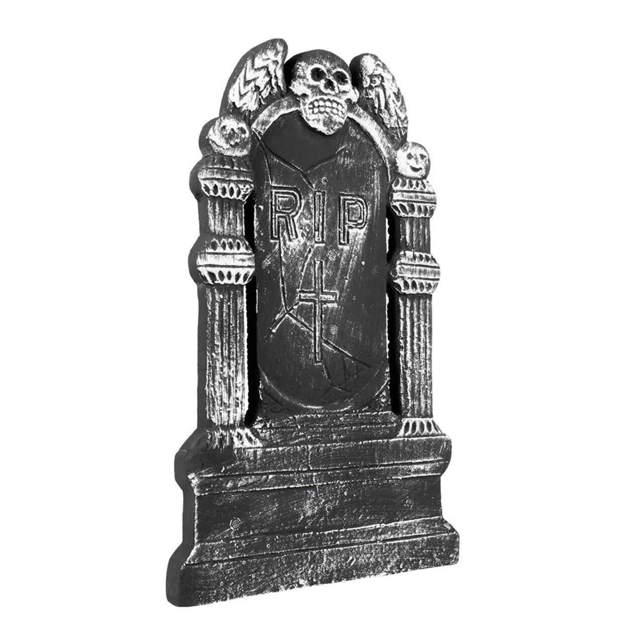 Op deze afbeelding zie je een Decoratie, van het merk Boland. Grafsteen Angel Skull