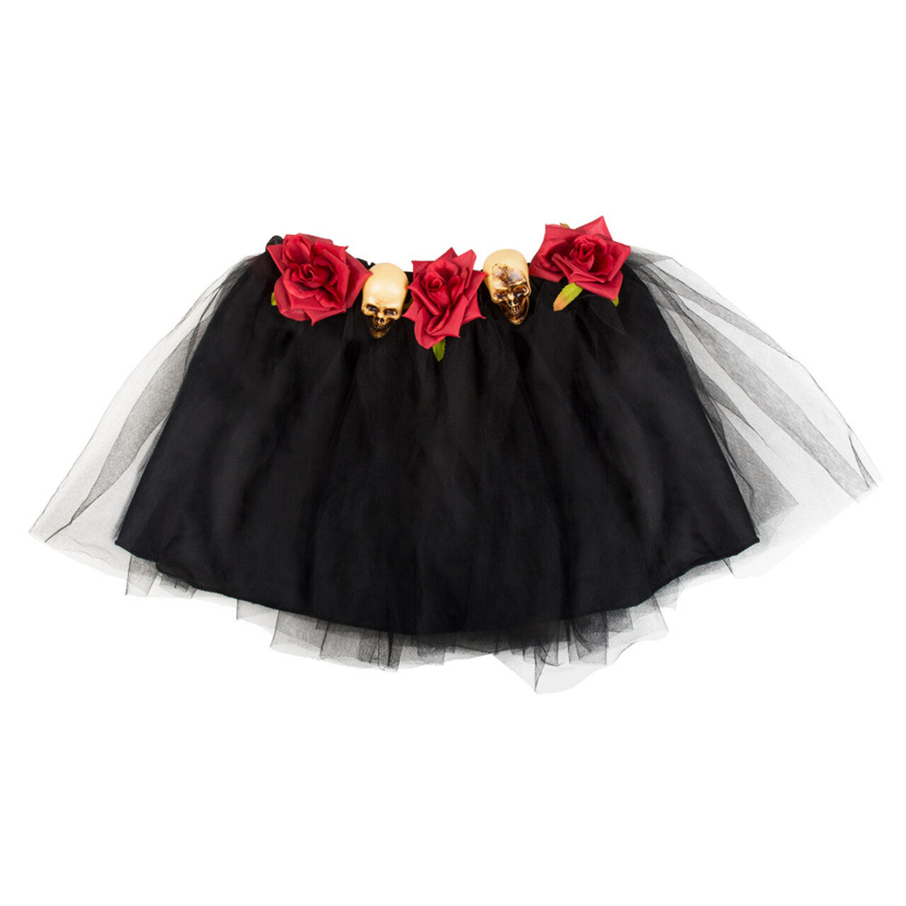 Op deze afbeelding zie je een Kostuums, van het merk Boland. Tutu Day Of The Dead Vrouw