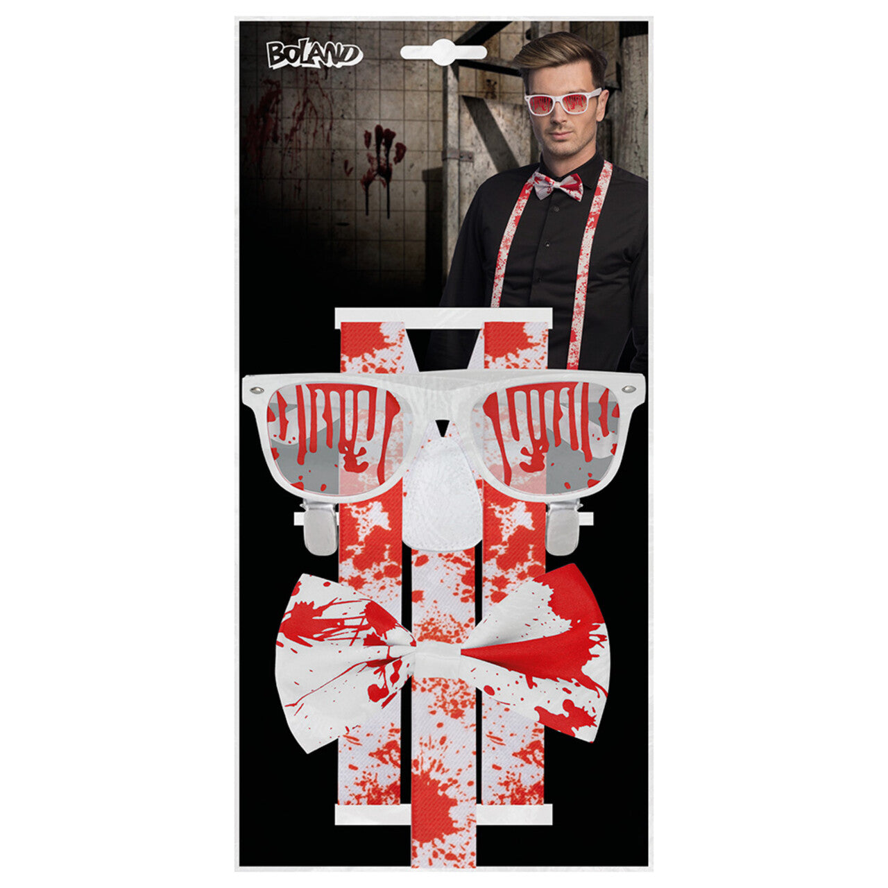Op deze afbeelding zie je een Accessoires, van het merk Boland. Accessoire Set Killer Party