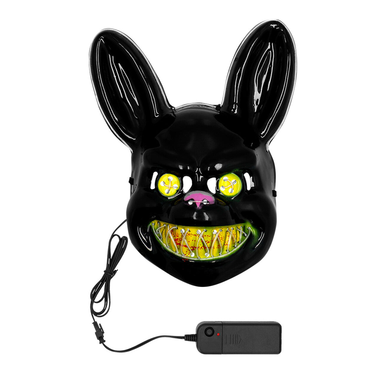 Op deze afbeelding zie je een Accessoires, van het merk Boland. Masker Killer Rabbit Met Licht